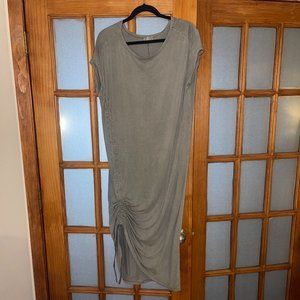 Maxi Dress with Ruched Detail